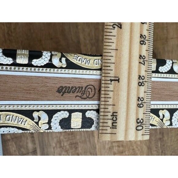 Arturo Fuente white gold 20 Chateau 9 3/8 x 9 3/4 x 1 3/8 Empty cigar box Craft - Picture 9 of 9